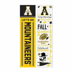 46" Double Sided Leaner, Appalachian State University, Fall Seasonal - Collegiate Home