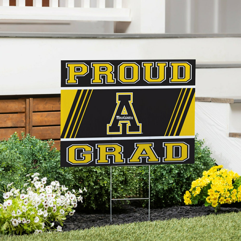 Appalachian State University Coroplast Yard Sign Graduate - Collegiate Home