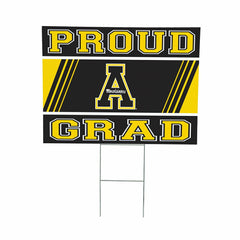 Appalachian State University Coroplast Yard Sign Graduate - Collegiate Home