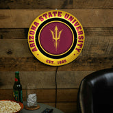 Arizona State University, Metal Lite, Round - Collegiate