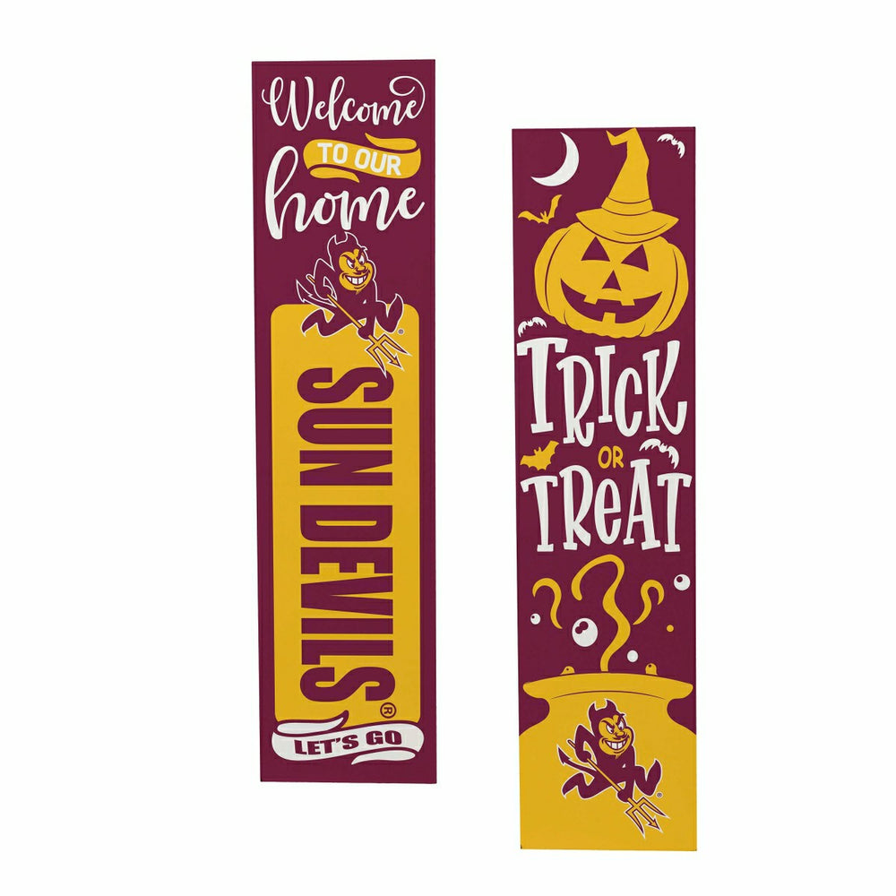 Arizona State University 47" Double Sided Leaner, Halloween - Collegiate Home