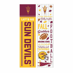 Arizona State University 46" Double Sided Leaner, Fall Seasonal - Collegiate Home