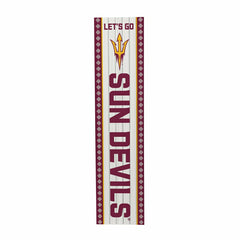 Arizona State University 47" Double Sided Leaner, Christmas - Collegiate Home