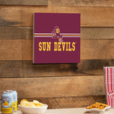 Arizona State University Wood Wall Sign, 12x12 - Collegiate Home