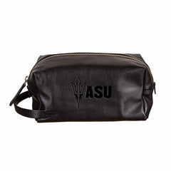 Arizona State University, Embossed Toiletry Bag, Black - Collegiate Home