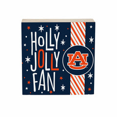 Auburn University Block, Holiday, 6x6 - Collegiate Home