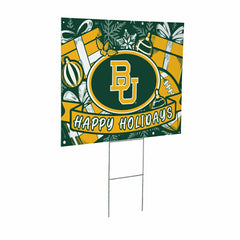 Baylor University Yard Sign, Holiday - Collegiate Home