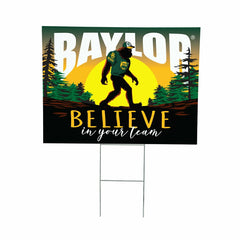 Baylor University Yard Sign, Bigfoot - Collegiate Home