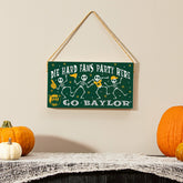 Baylor University Halloween Wood Wall Sign, 6x11 - Collegiate Home