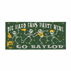 Baylor University Flocked Coir Halloween Sassafras Switch Mat, 22"x10" - Collegiate