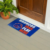 Boise State University Fan Mat, 28"x16" - Collegiate
