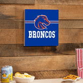 Boise State University Wood Wall Sign, 12x12 - Collegiate Home