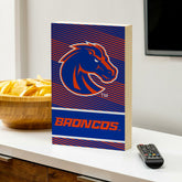 Boise State University Plock, Down Home Fans, 8x12 - Collegiate Home