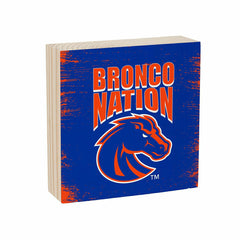 Boise State University Plock, Down Home Fans, 6x6 - Collegiate Home
