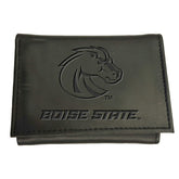 Boise State University, Tri-Fold Wallet, Black - Collegiate Home