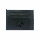 Front Pocket Wallet w/ RFID Blocking, Boise State University, Black - Collegiate Home