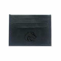 Front Pocket Wallet w/ RFID Blocking, Boise State University, Black - Collegiate Home