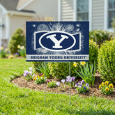 Brigham Young University Yard Sign, Patriotic - Collegiate Home