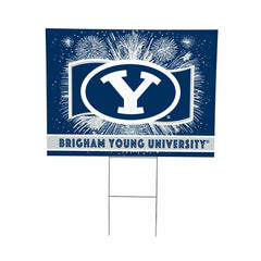 Brigham Young University Yard Sign, Patriotic - Collegiate Home