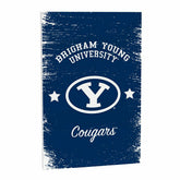 Brigham Young University Wood Wall Sign, 16x24 - Collegiate Home