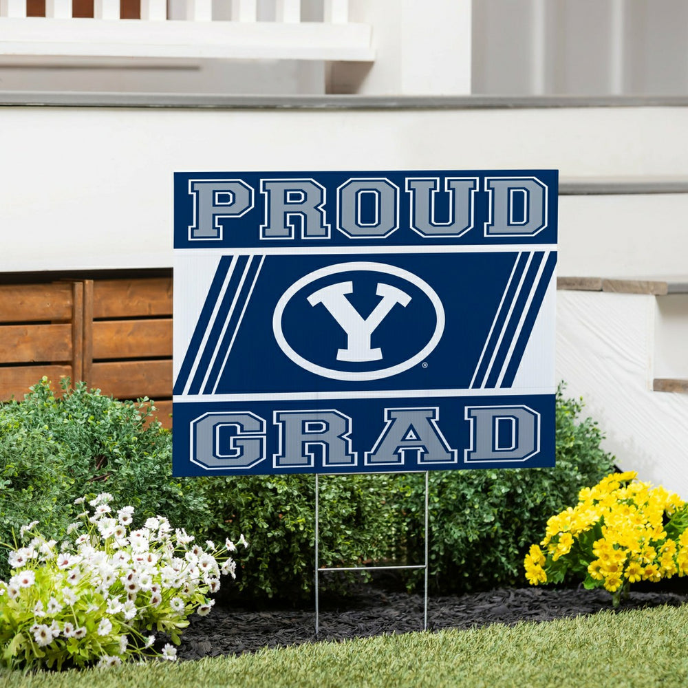 Brigham Young University Coroplast Yard Sign Graduate - Collegiate Home