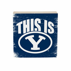 Brigham Young University Plock, Down Home Fans, 6x6 - Collegiate Home