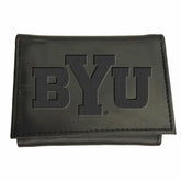 Brigham Young University, Tri-Fold Wallet, Black - Collegiate Home