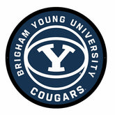 LED Wall Decor, Round, Brigham Young University - Collegiate Home