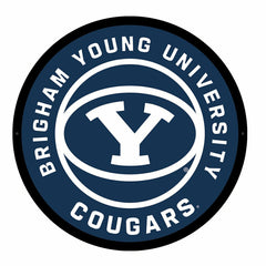 LED Wall Decor, Round, Brigham Young University - Collegiate Home