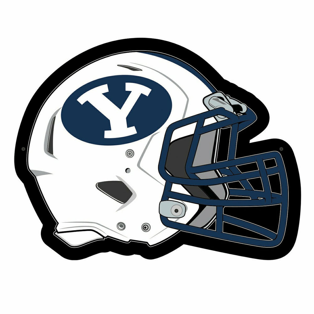 LED Wall Decor, Helmet, Brigham Young University - Collegiate Home