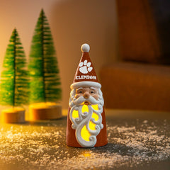 Clemson University Santa LED Statuary, 8" - Collegiate Home