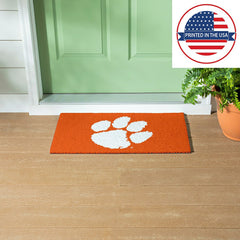 Full Color PVC Mat, 16" x 28", Clemson University - Collegiate