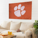 Clemson University Single Sided Estate Flag with 2 Grommets, 3'x5' - Collegiate Home