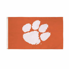 Clemson University Single Sided Estate Flag with 2 Grommets, 3'x5' - Collegiate Home