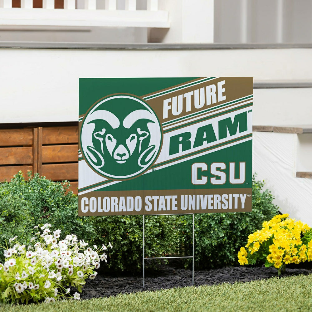 Colorado State University Coroplast Yard Sign, Future Student - Collegiate Home
