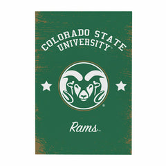 Colorado State University Wood Wall Sign, 16x24 - Collegiate Home