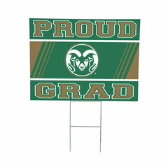 Colorado State University Coroplast Yard Sign Graduate - Collegiate Home