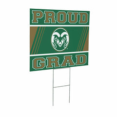 Colorado State University Coroplast Yard Sign Graduate - Collegiate Home