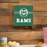 Colorado State University Wood Wall Sign, 12x12 - Collegiate Home