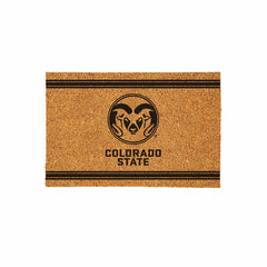 Colorado State University Large One Color Coir Mat, 36"x24" - Collegiate