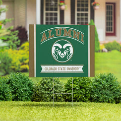 Colorado State University Coroplast Yard Sign Alumni - Collegiate Home