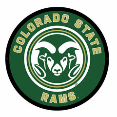 LED Wall Decor, Round, Colorado State University - Collegiate Home