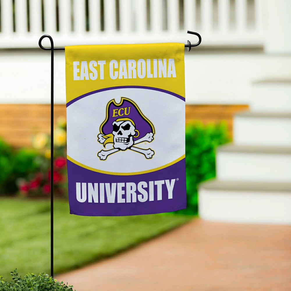 East Carolina University Suede Garden Flag - Collegiate Home