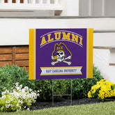 East Carolina University Coroplast Yard Sign Alumni - Collegiate Home