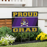 East Carolina University Coroplast Yard Sign Graduate - Collegiate Home