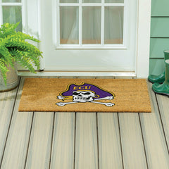 East Carolina University Large Full Color Coir Mat, 36"x24" - Collegiate