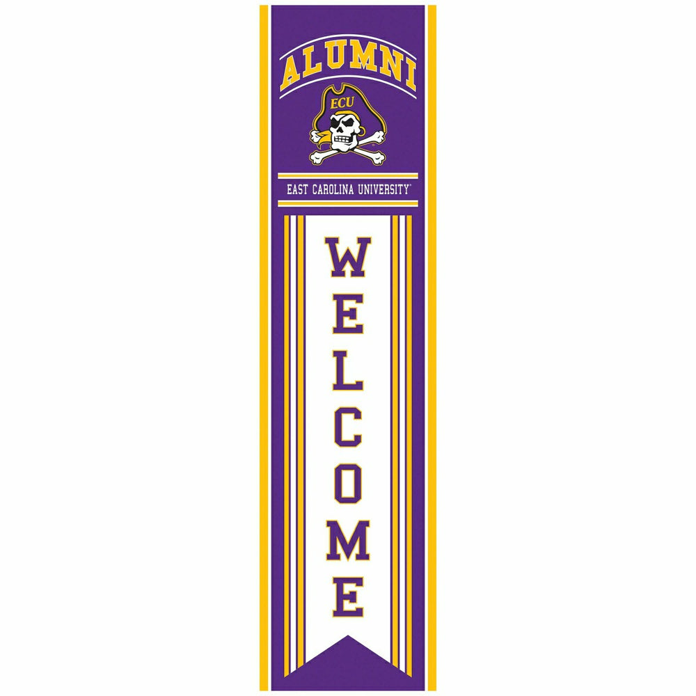 East Carolina University Alumni Single Sided Large Leaner, 46" - Collegiate Home
