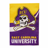 East Carolina University Burlap Flag GDN Size - Collegiate Home