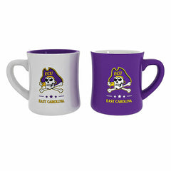East Carolina University 10oz Ceramic Cup Set, 2pc - Collegiate Home