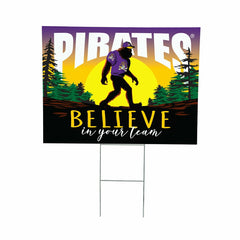 East Carolina University Yard Sign, Bigfoot - Collegiate Home
